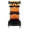 Rubbermaid Commercial High Capacity Cleaning Cart, 21-3/4w x 49-3/4d x 38-3/8h, Black FG9T7200BLA - alternate 6